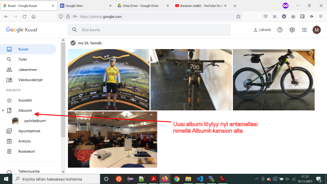 Googledrive ohjeet