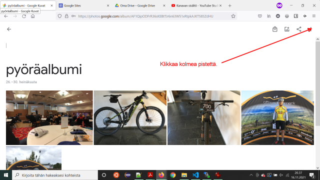 Googledrive ohjeet